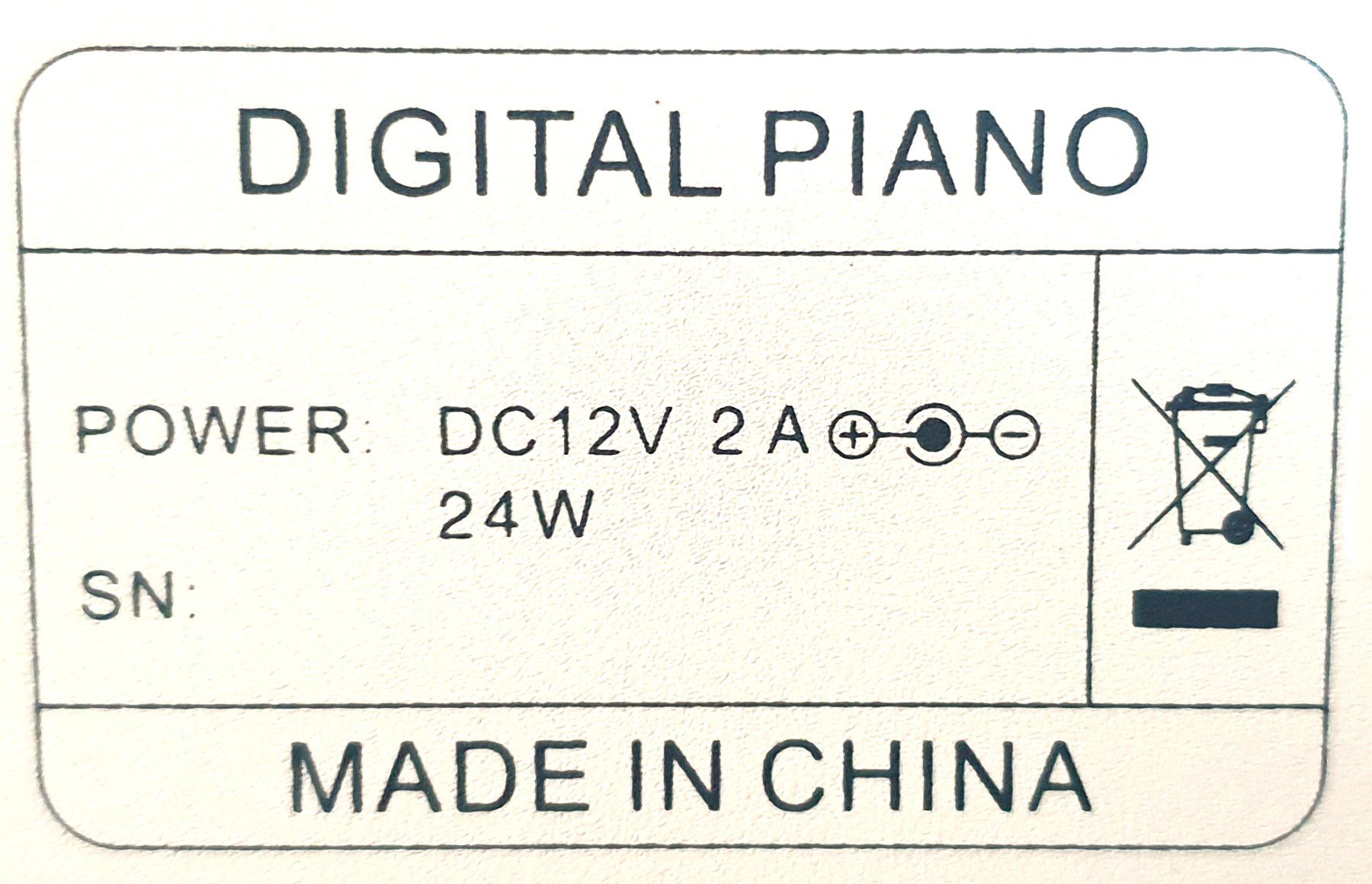 Strumenti musicali: Digital Piano  NU-X  (weiss oder schwarz) – Nuovo (secondo la descrizione) da Wöschnau venduto da Musikhaus-Luethy5012 7