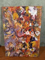 Tableau abstrait coloré, artiste H. Paul Glückstern!