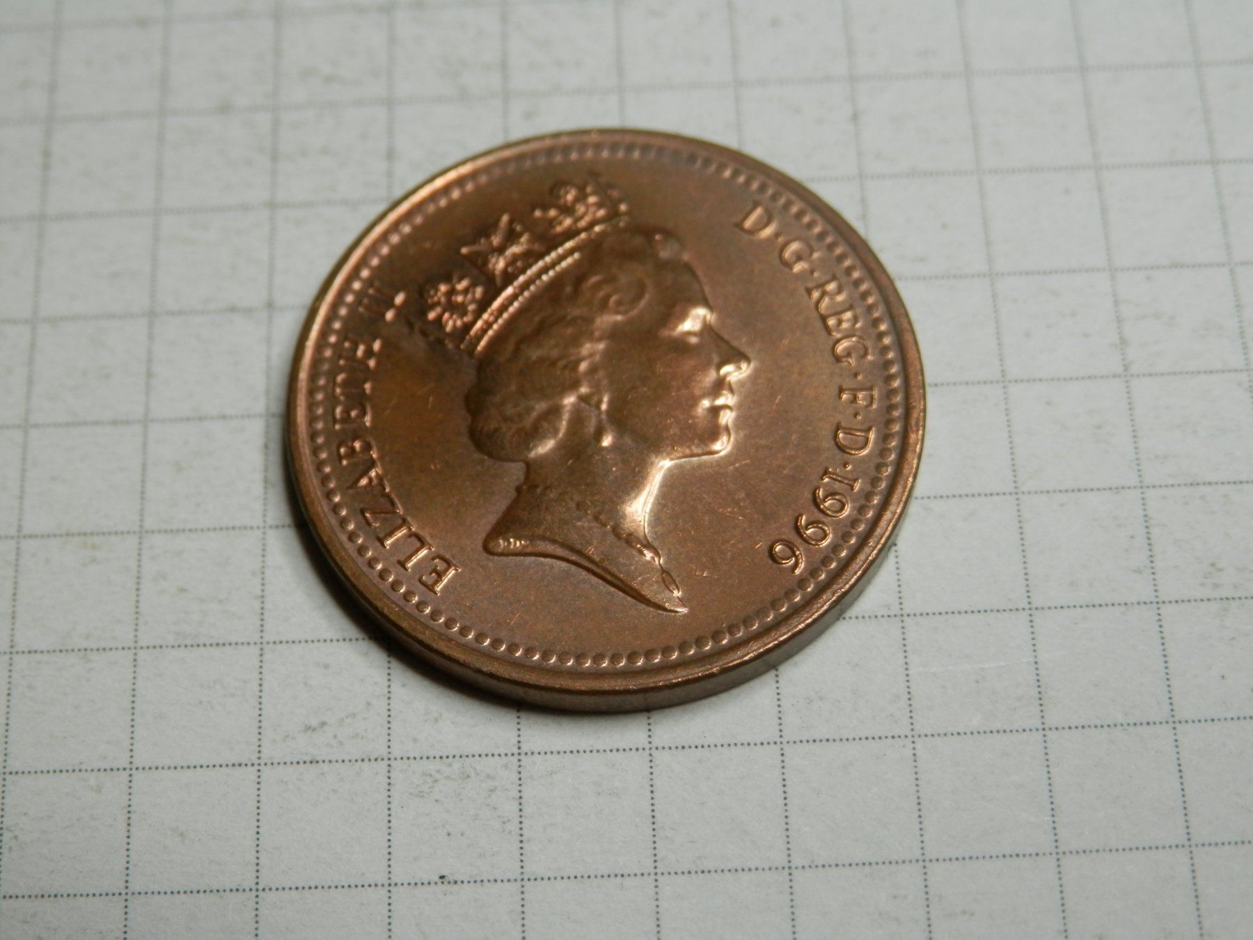 Tutti le monete: Großbritannien 1 Penny, 1996 – Usato da Weiach venduto da weiach81