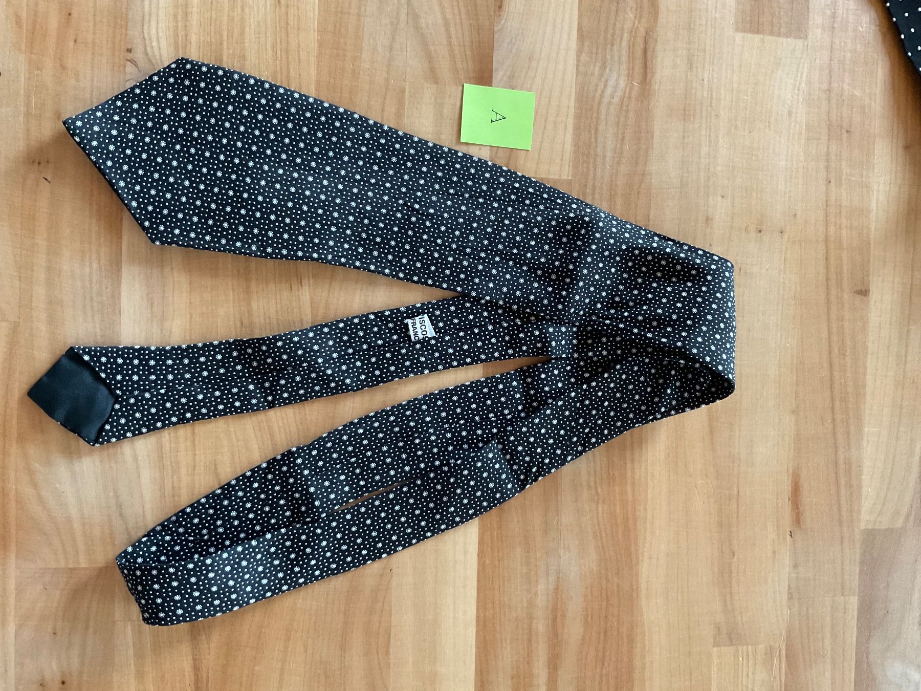 Cravatte: Krawatte aus Viscose (schwarz) – Usato da Rümlang venduto da resale35