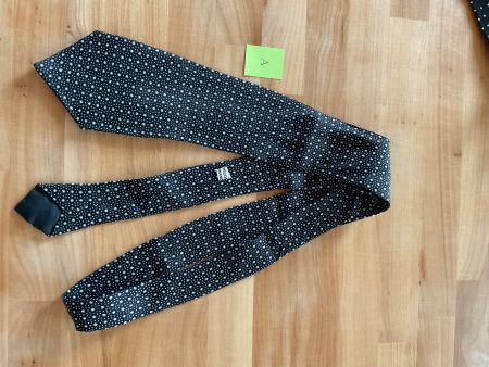 Krawatte aus Viscose (schwarz)