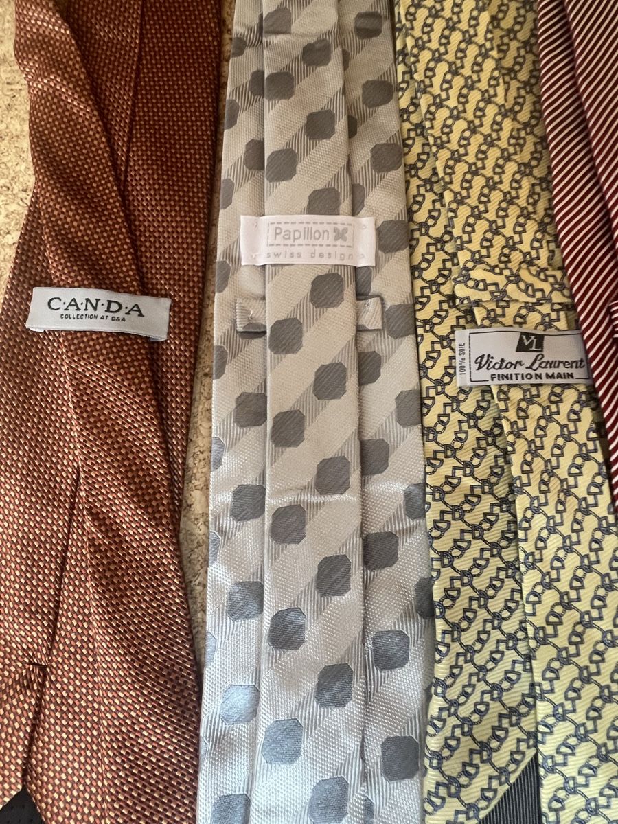 Cravates: 11 helle Designer Krawatten – D'occasion à Laufen par belleskulptur 3