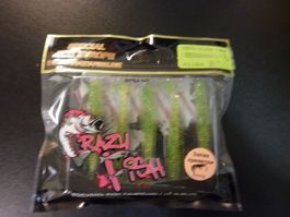 5 Vibro Worm Crazy Fish 7,5 cm col. 20