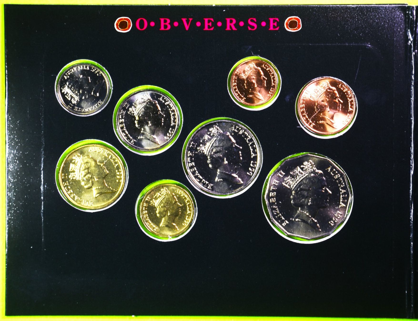 Alle Münzen: 1990 / AUSTRALIEN / UNCIRCULATED COIN SET – Neu (gemäss Beschreibung) aus Luzern von piro12 6
