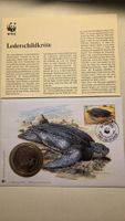 1995  Medallienbrief WWF Lederschildkröte