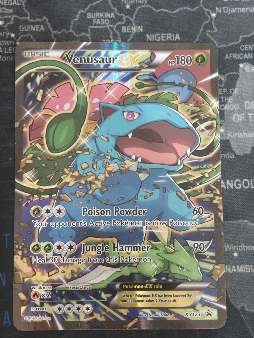 Pokémon Sammelbilder & Trading cards: Venusaur EX XY123 Promo EN – Gebraucht aus Therwil von Cordachu_Trade