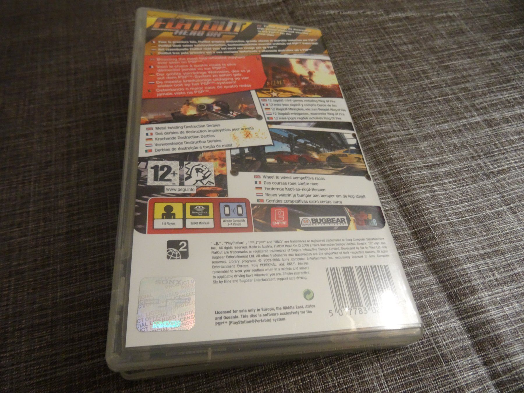 Sony Giochi: Flatout Head On PSP – Usato da Olten venduto da Disc-Ausverkauf 2