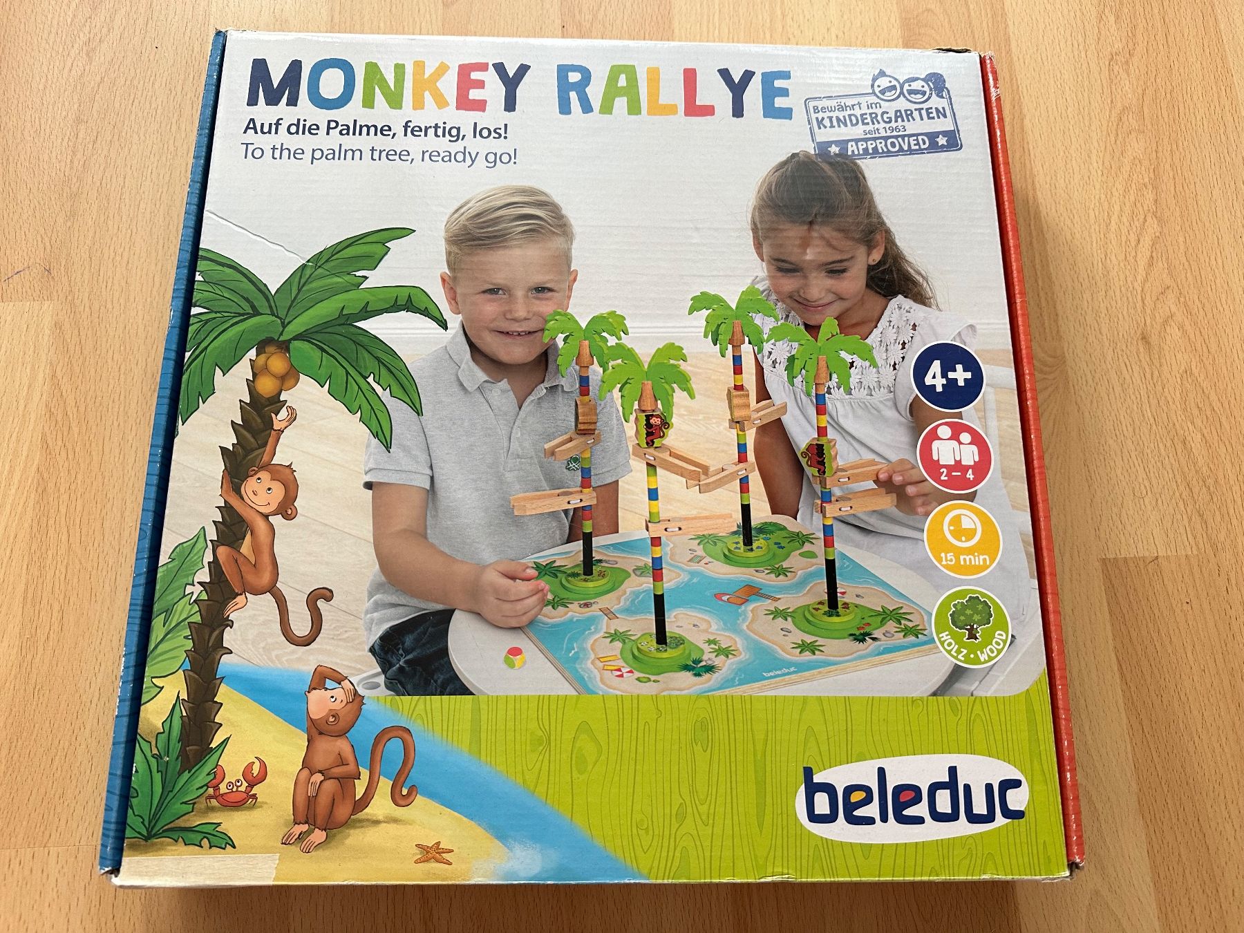 Spiele: Beleduc - Monkey Rallye – Gebraucht aus Schwarzenburg von mezulienka