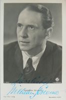 Wilhelm Strienz (1900-1987) Schauspieler - Autogramm