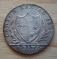 1 Batzen 1826 Kanton Aargau