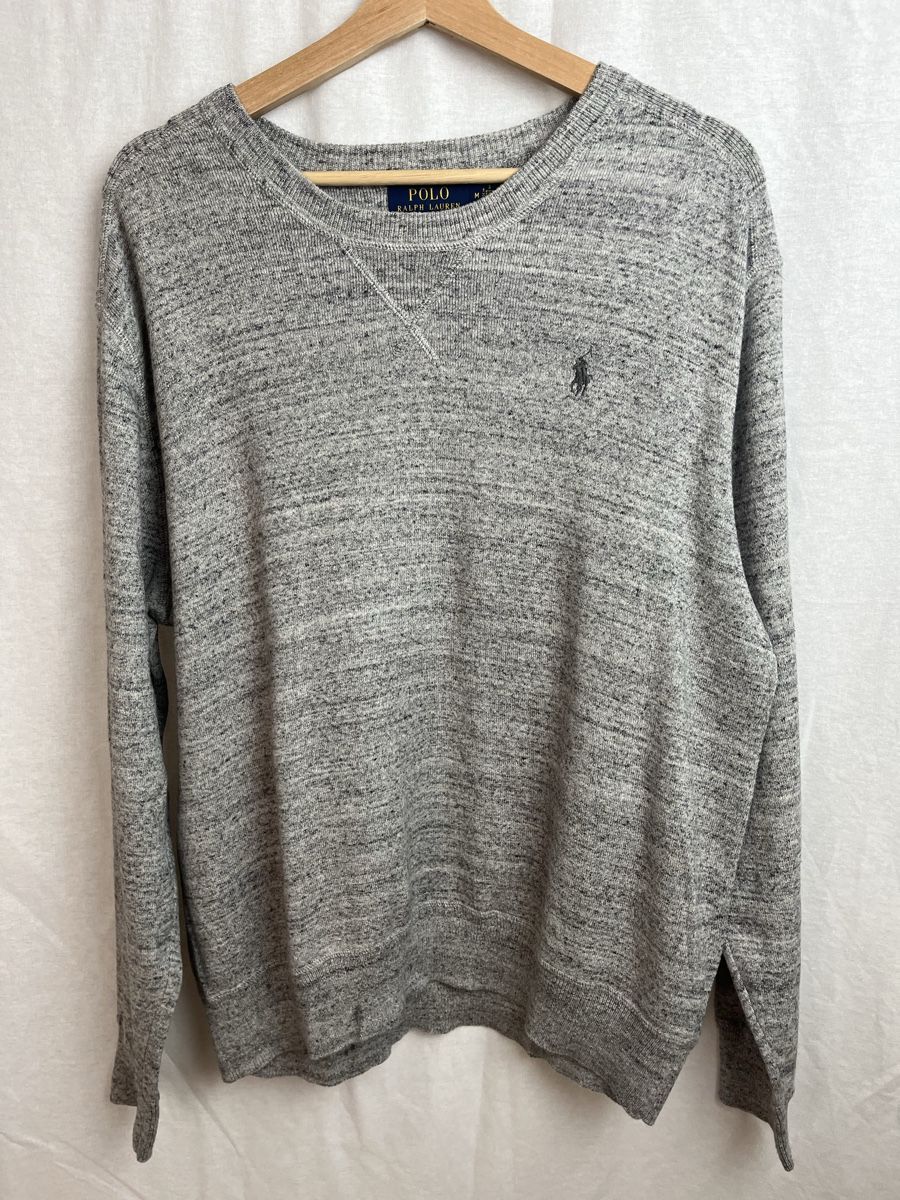 Ralph Lauren Pullover & Sweatshirts: Pull Polo Ralph Lauren gris – Neu (gemäss Beschreibung) aus Les Avanchets von lunedeneige.shop