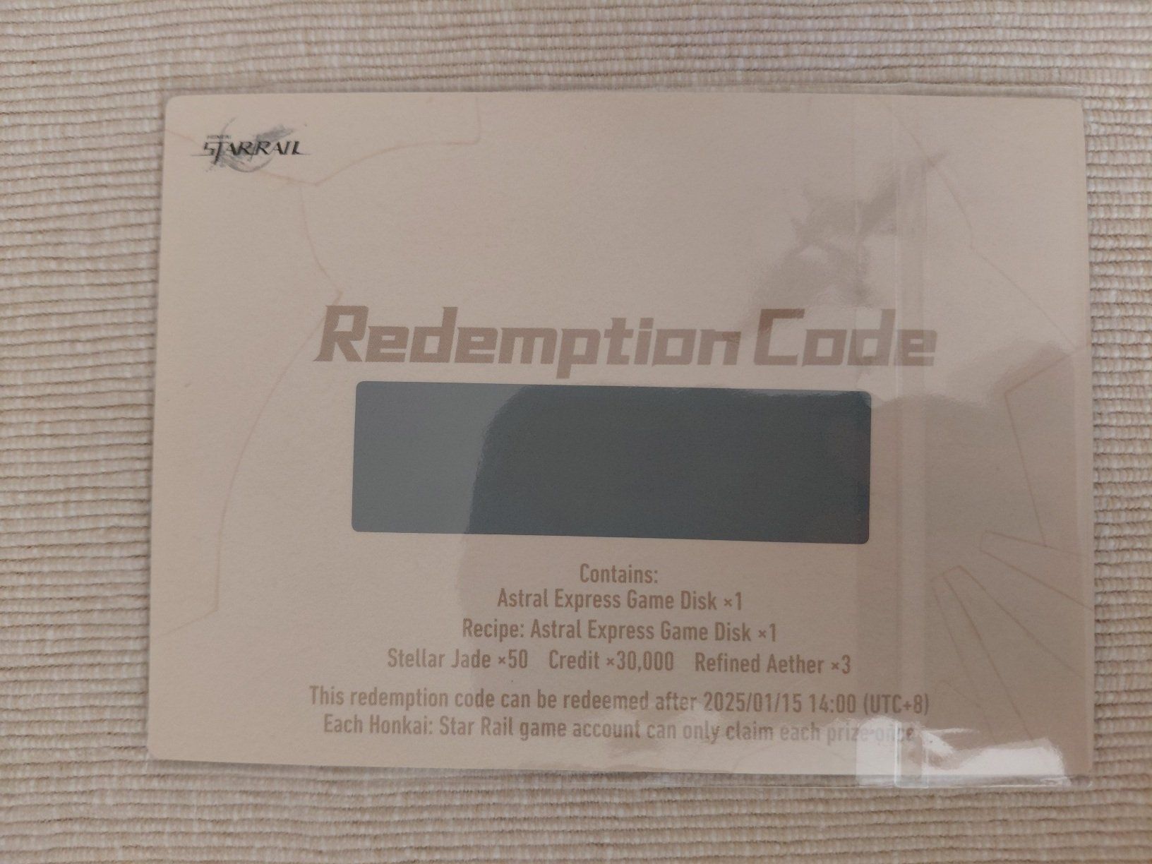 Spiele: Honkai Star Rail : Code de Rédemption – Neu und originalverpackt aus Denges von old-school-89 1