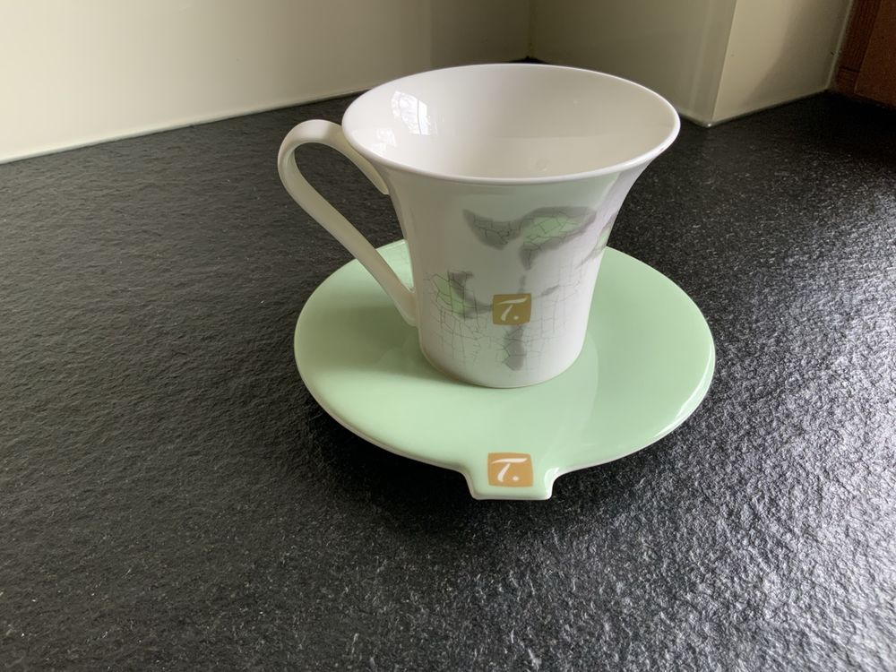 Nespresso Tasses: Tasse mit Untertasse, Grüner Tee, T7 Design – Neuf (Voir description) à Widnau par Como2006 7