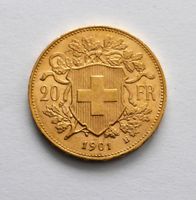 Vreneli 20Fr. 1901 - selten / rare !