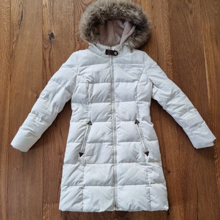 Ralph Lauren Daunenmantel, Gr. S, Weiss, Wintermantel damen