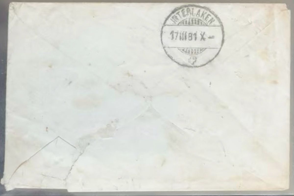Alle Briefmarken: Brief mit Stempel St. Imier und Bern, gebraucht – Gebraucht aus birsfelden von tim0444 1