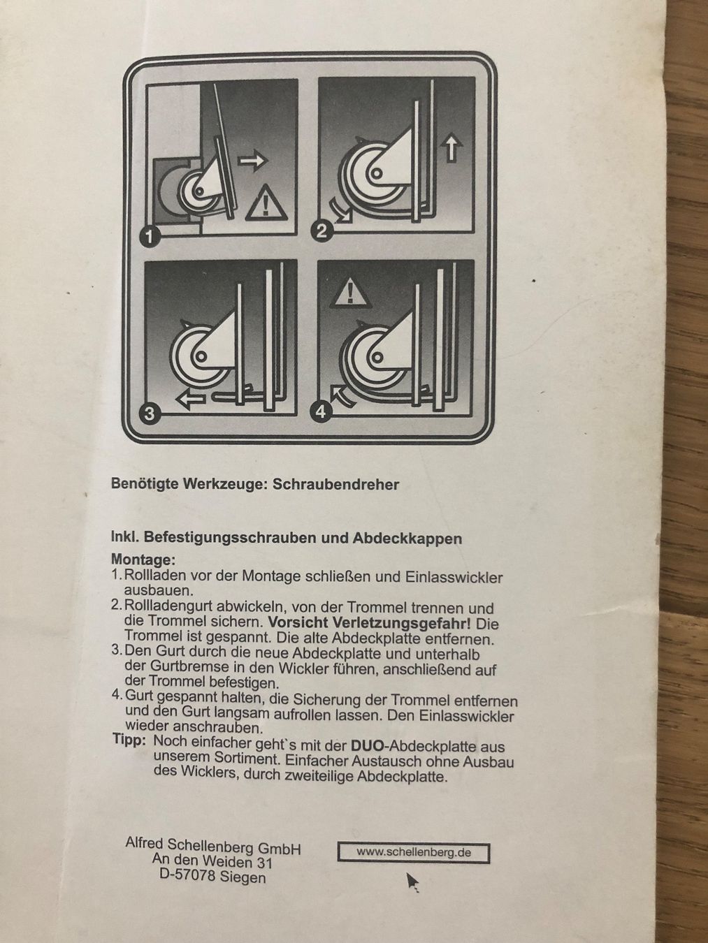 Tende da sole: Abdeckplatte / Rollladen / Storen / Storengurtabdeckung – Nuovo e nell'imballaggio originale da Arch venduto da Dendu01 2