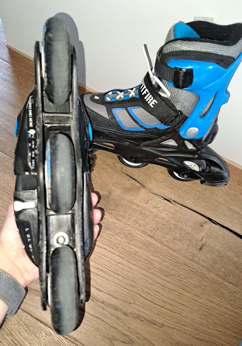 Pattini in linea & Pattini a rotelle: Rollerblade Spitfire Inline Skates - Grösse 28-32 – Usato da Winterthur venduto da Kathy22 5