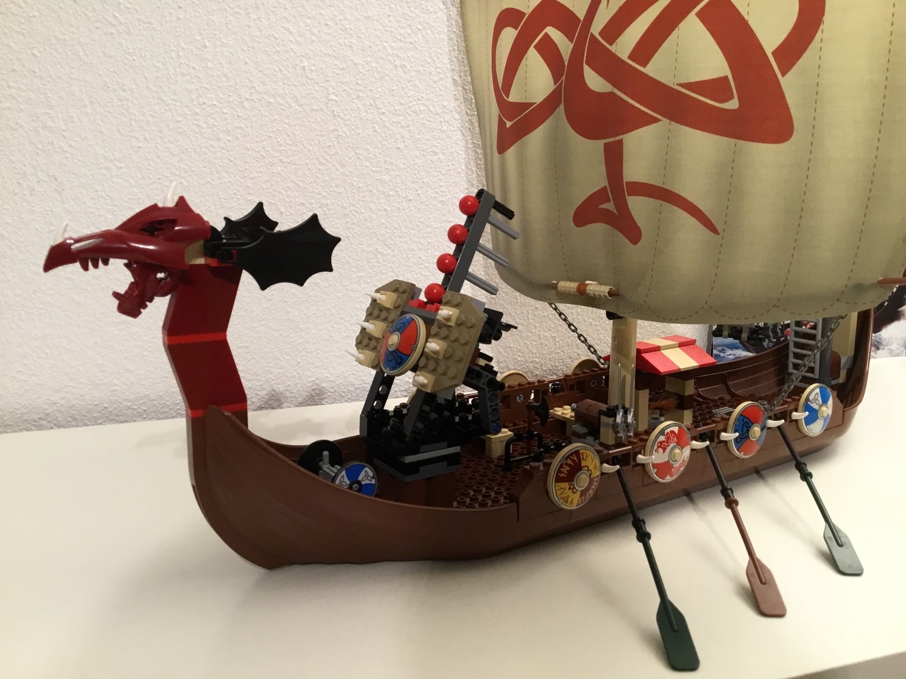 Lego Kit di costruzioni: Lego Vikings Viking Ship challenges the Midgard Serpent 7018 – Usato da Willisau venduto da BettyBond 6