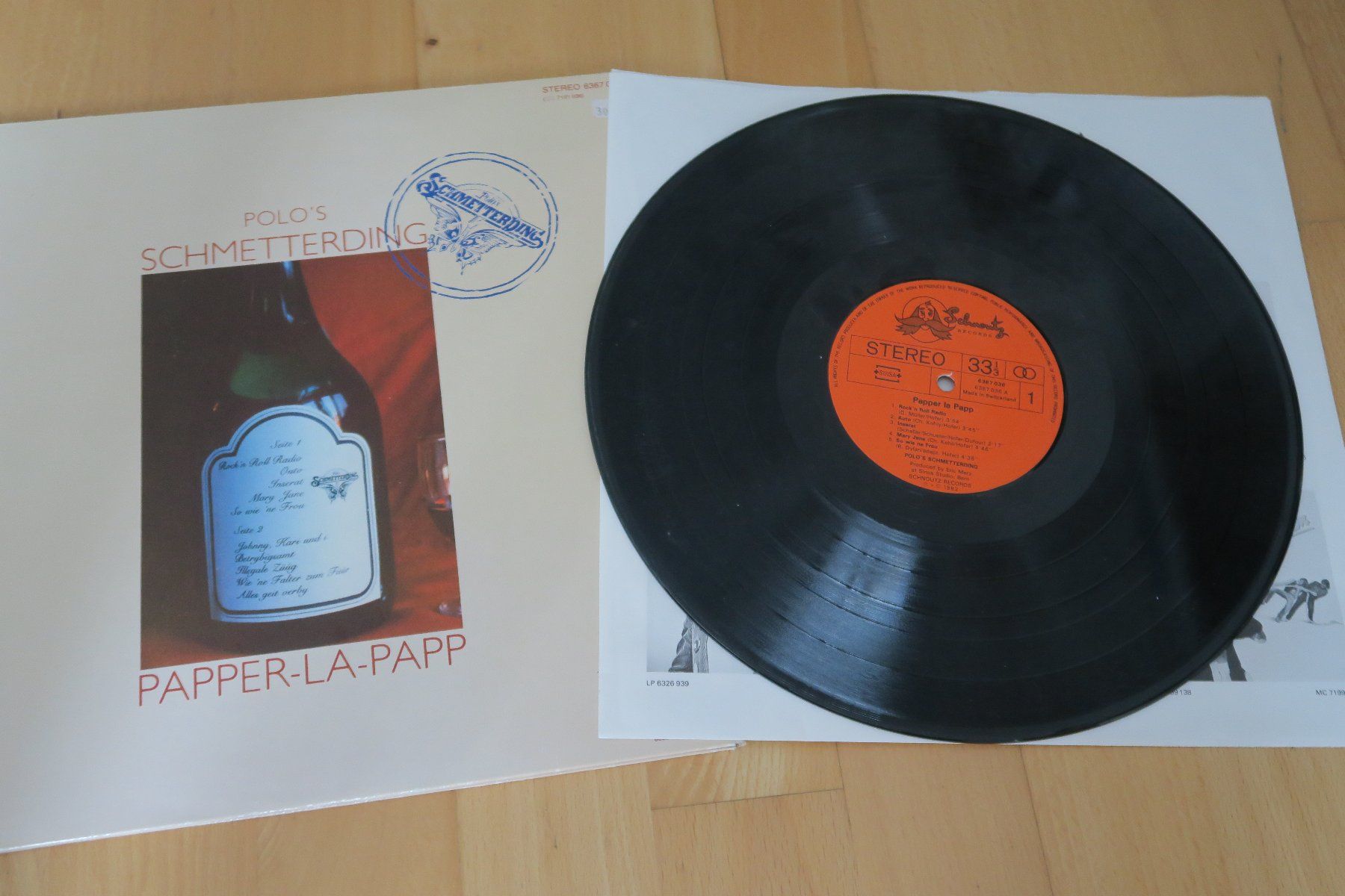 Dischi in vinile: Polo's Schmetterding – Papper-la-papp – Usato da Thun venduto da Karibu70 4