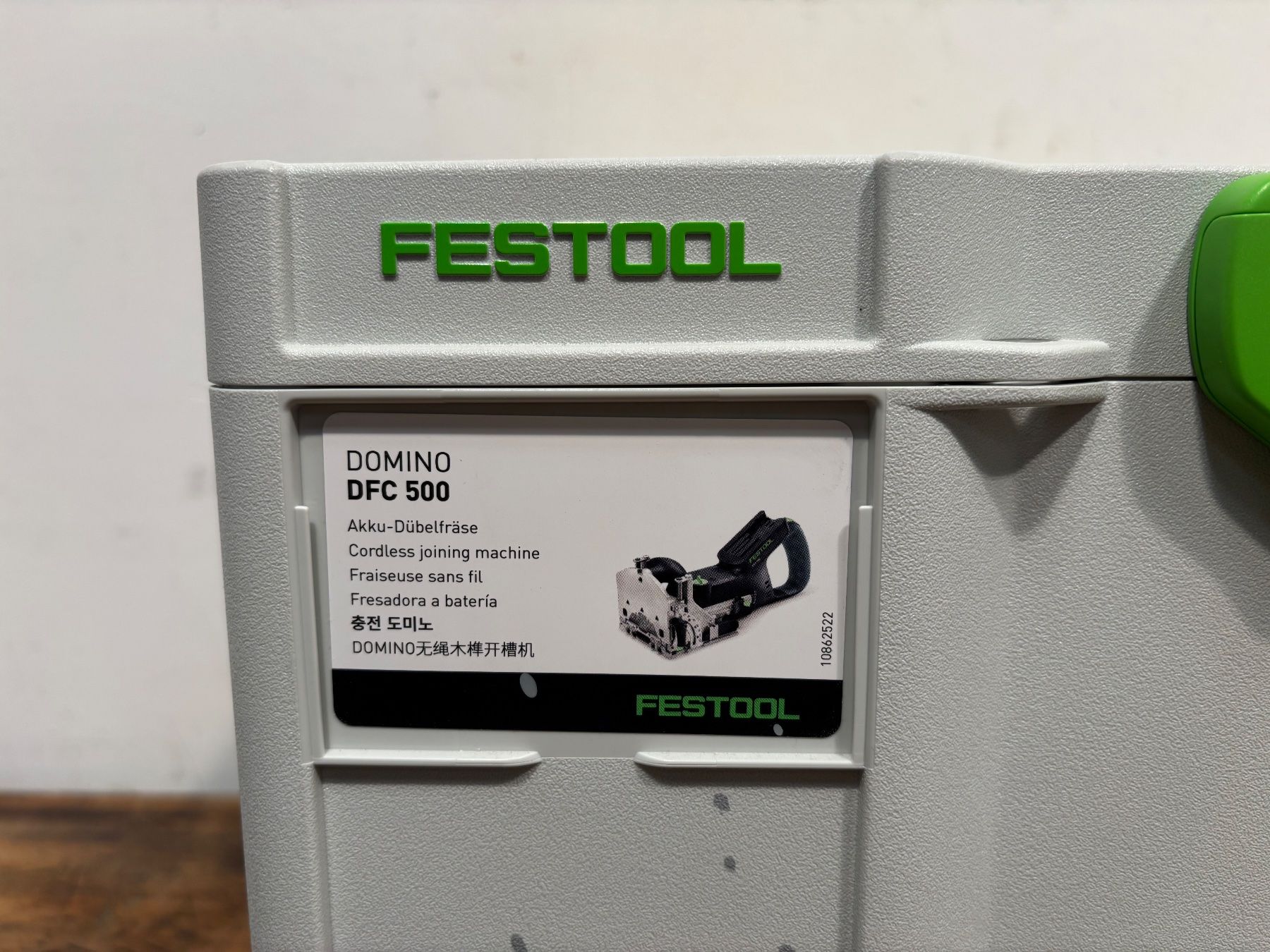 Festool Alle Maschinen: Festool Akku-Dübelfräse Domino DFC 500 E Basic Neuwertig – Neu (gemäss Beschreibung) aus Winterthur von ReUse_Baumarkt 7