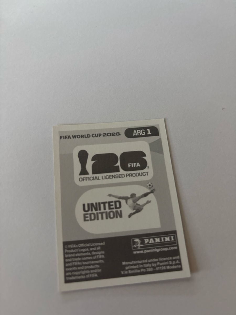 Panini Carte collezionabili: Panini Bild ARG1 – Nuovo e nell'imballaggio originale da Rechthalten venduto da Thierry_89 1