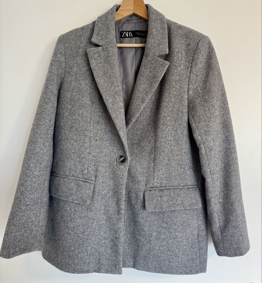 Zara Giacche: ZARA blazer - wool hereingbone blend XS – Usato da Zürich venduto da collins9_kate1