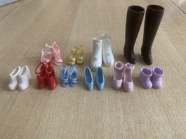 Barbie Schuhe Set – 10 Paar Stiefel, Sneakers & Pumps