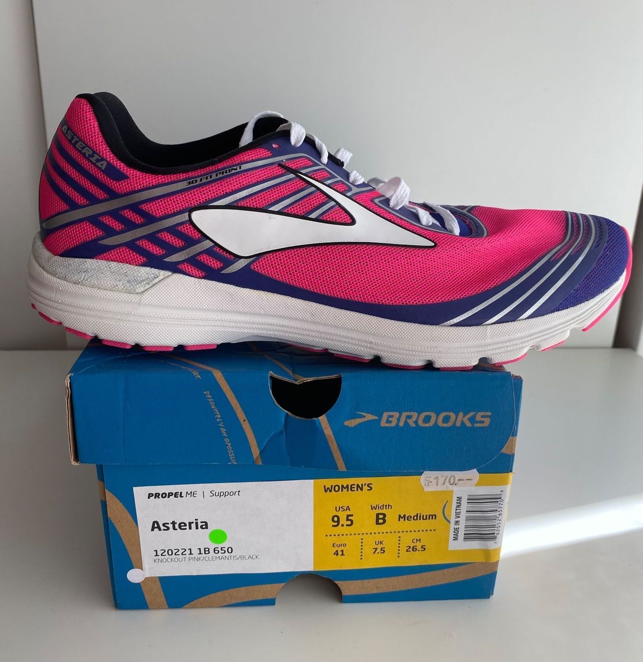 Brooks Damenschuhe: BROOKS ASTERIA Laufschuh Damen, Gr. 41 – Neu und originalverpackt aus Luzern von falena01 9