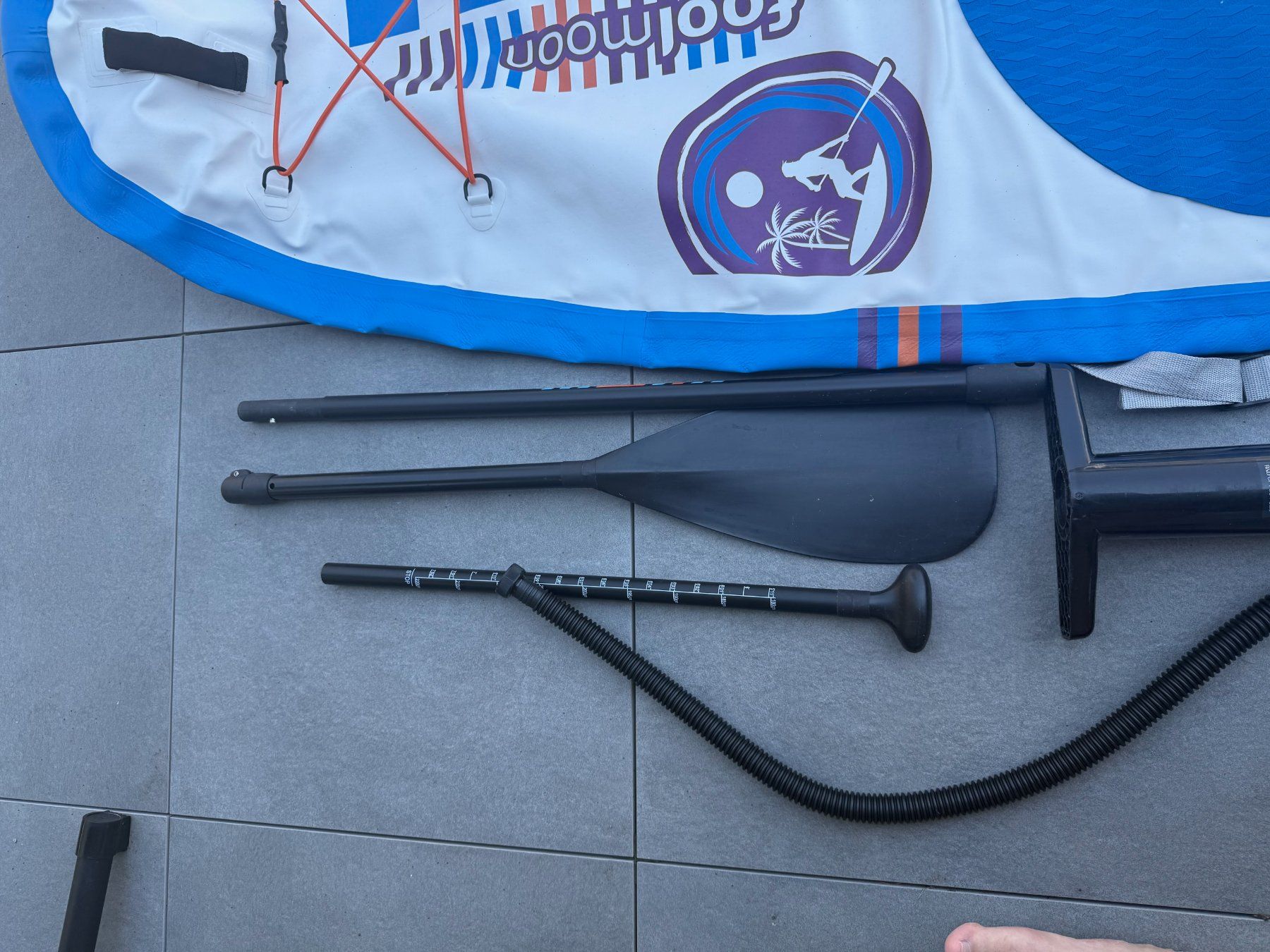 Planches de surf: Paddle gonflable Fool Moon Lagoon 10'6 – D'occasion à Basse-Nendaz par maytainf 2