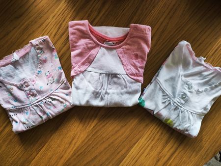 3 süßliche T-Shirts für Mädchen Gr. 98