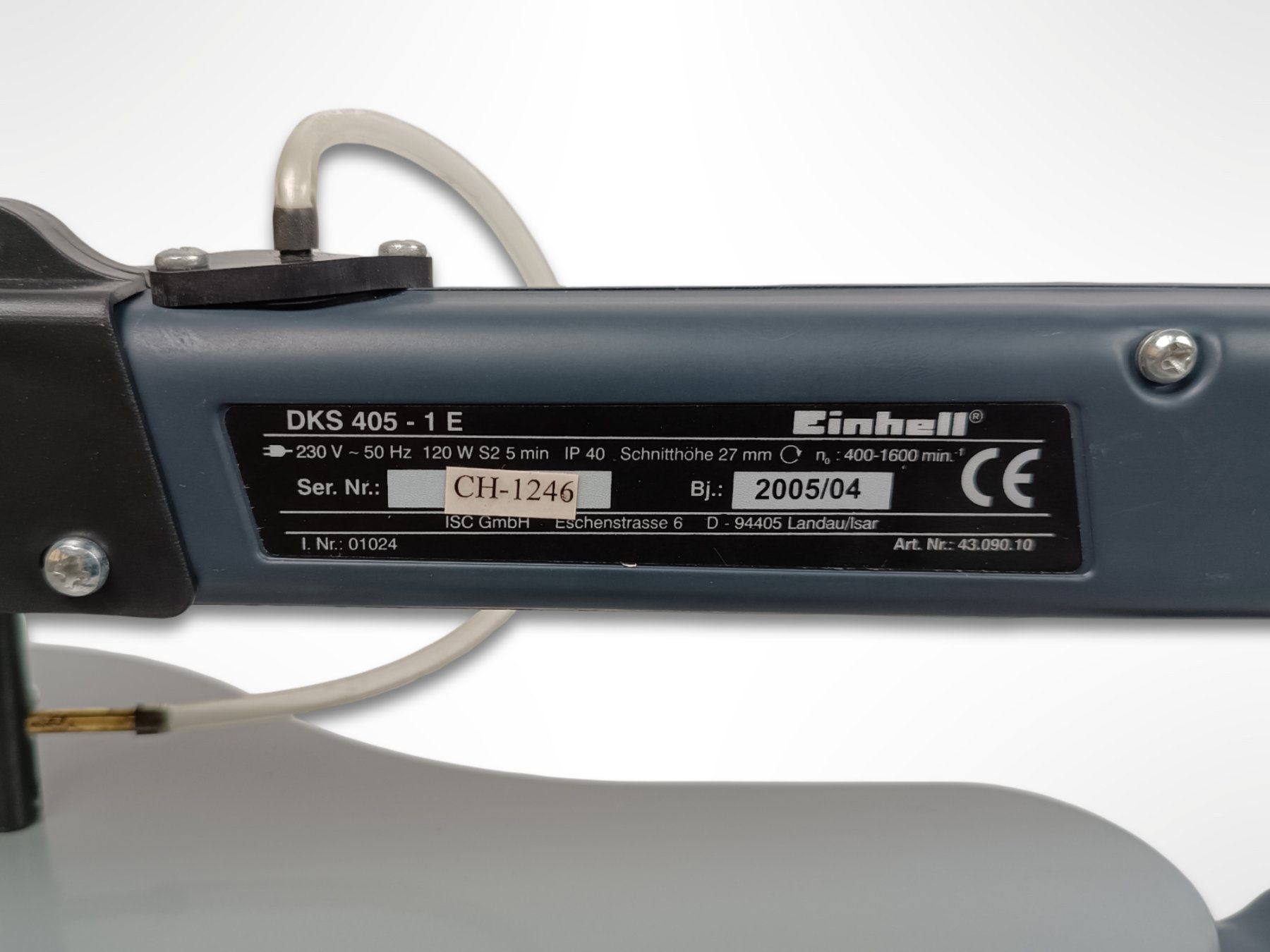 Einhell Seghe: EINHELL Dekupiersäge DKS 405 / 1E - 120 Watt – Usato da Suhr venduto da Restwert_Suhr 3
