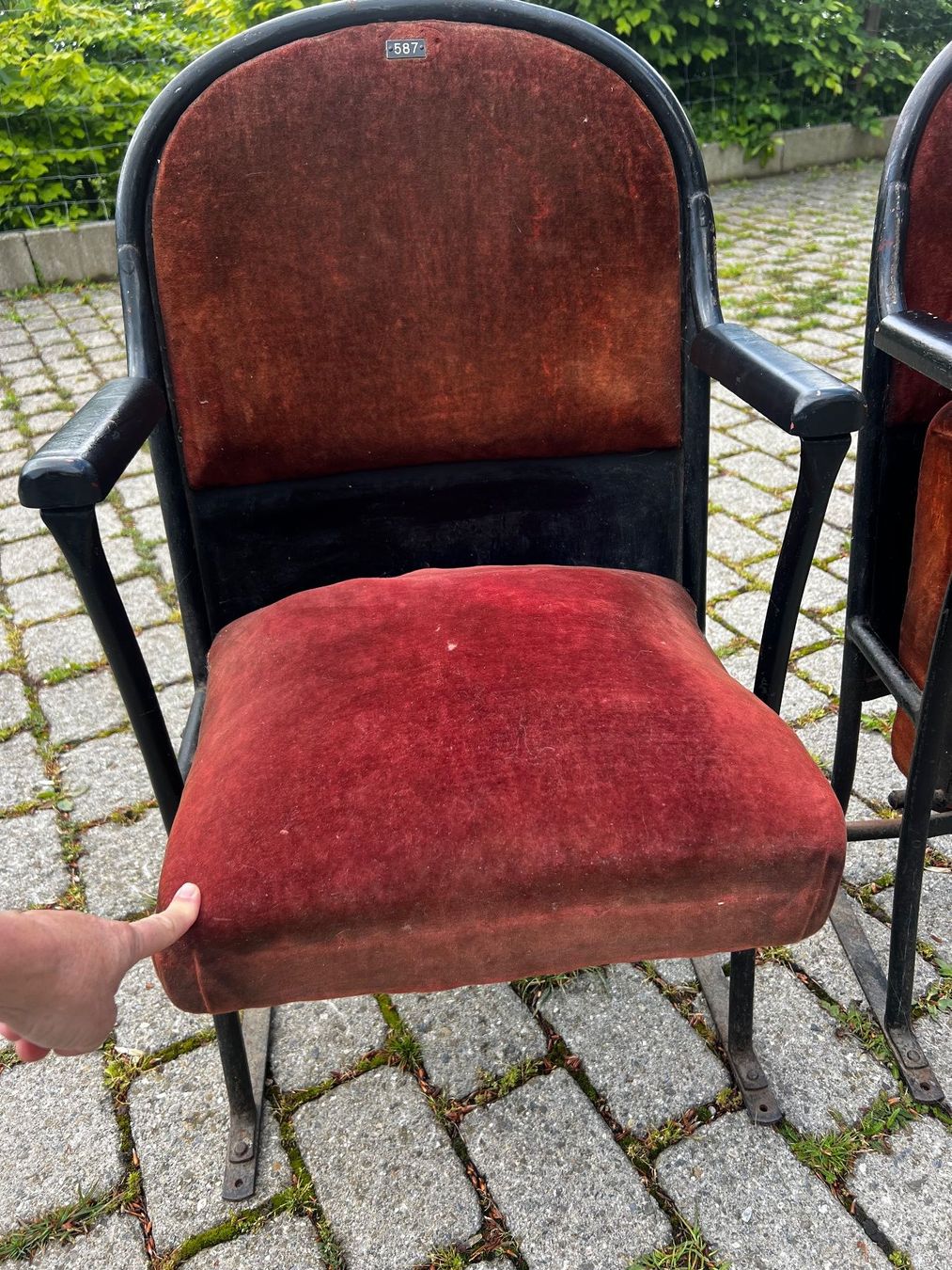 Poltrone: Kino/Theatersessel Antik – Usato da Hausen am Albis venduto da Holymama 2
