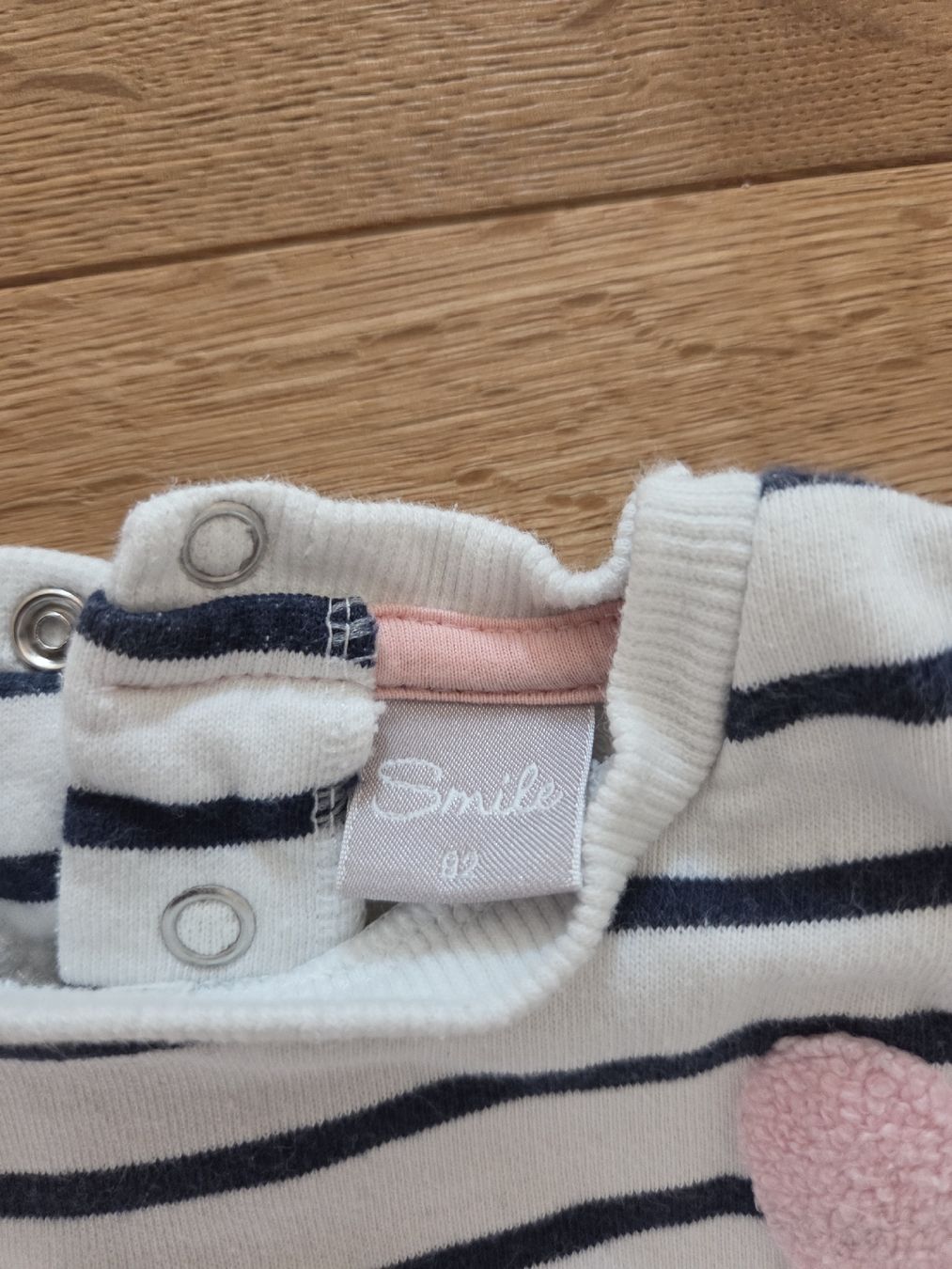 Maglioni & Felpe: Pullover Grösse 92 Smile gestreift mit Herzen, blau weiss – Usato da Ottikon venduto da swiftchocolate 1