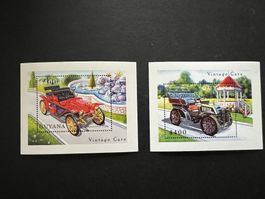 Guyana - 2000 - Vintage Cars Block ** Luxus (D292)