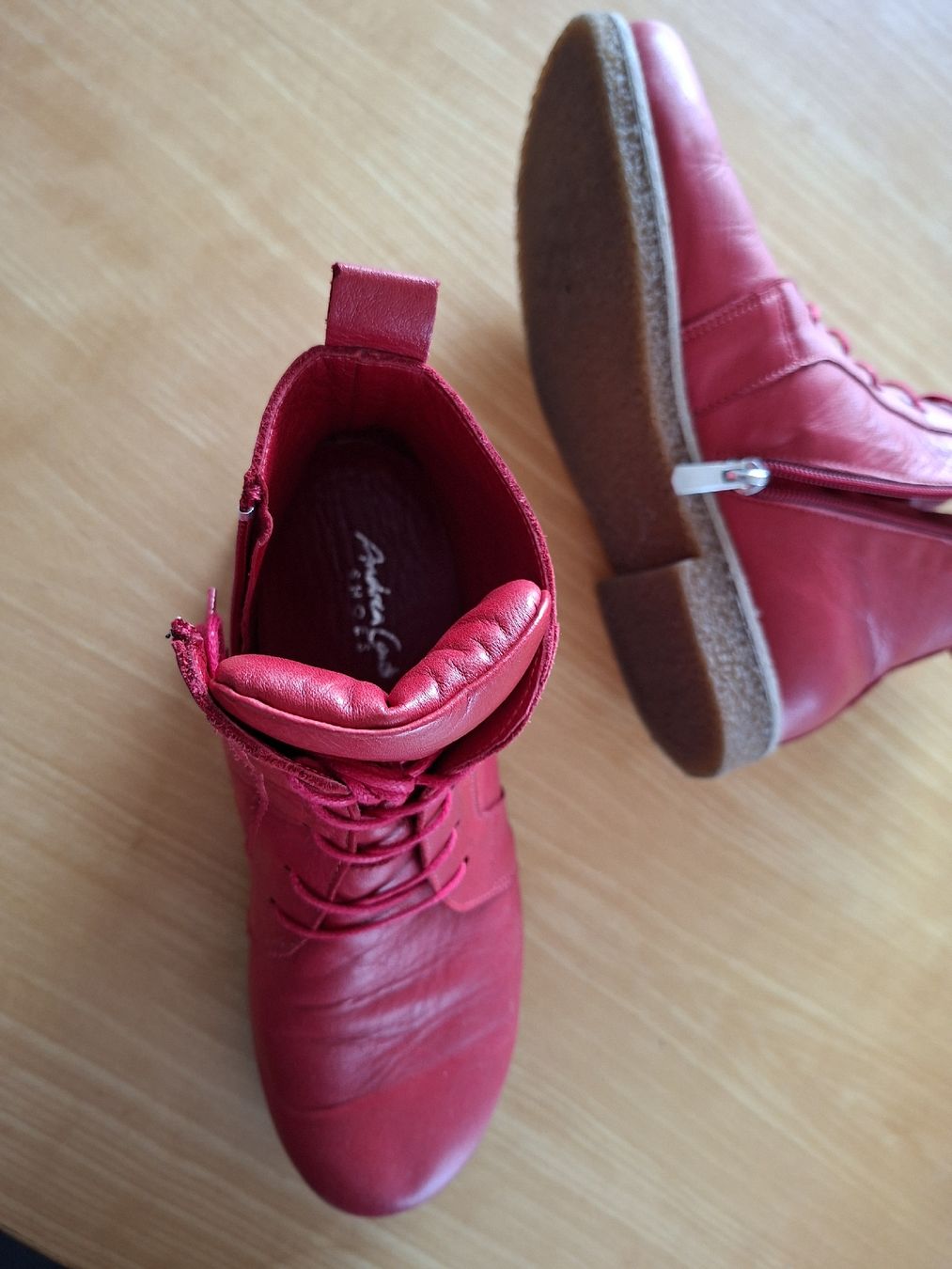 Scarpe da donna: Andrea Conti, rot, Grösse 38 – Usato da Gränichen venduto da Teddybaerin 3