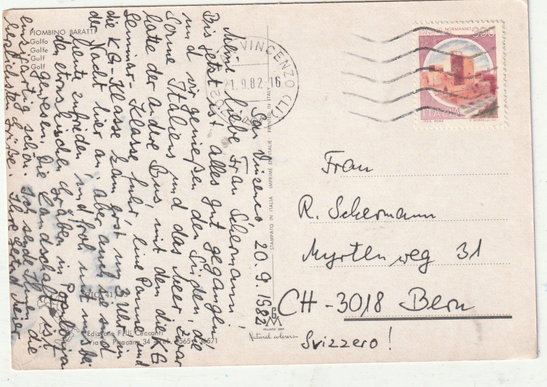 Cartoline postali: Schöne Landschaft – Usato da Lumbrein venduto da made02 1