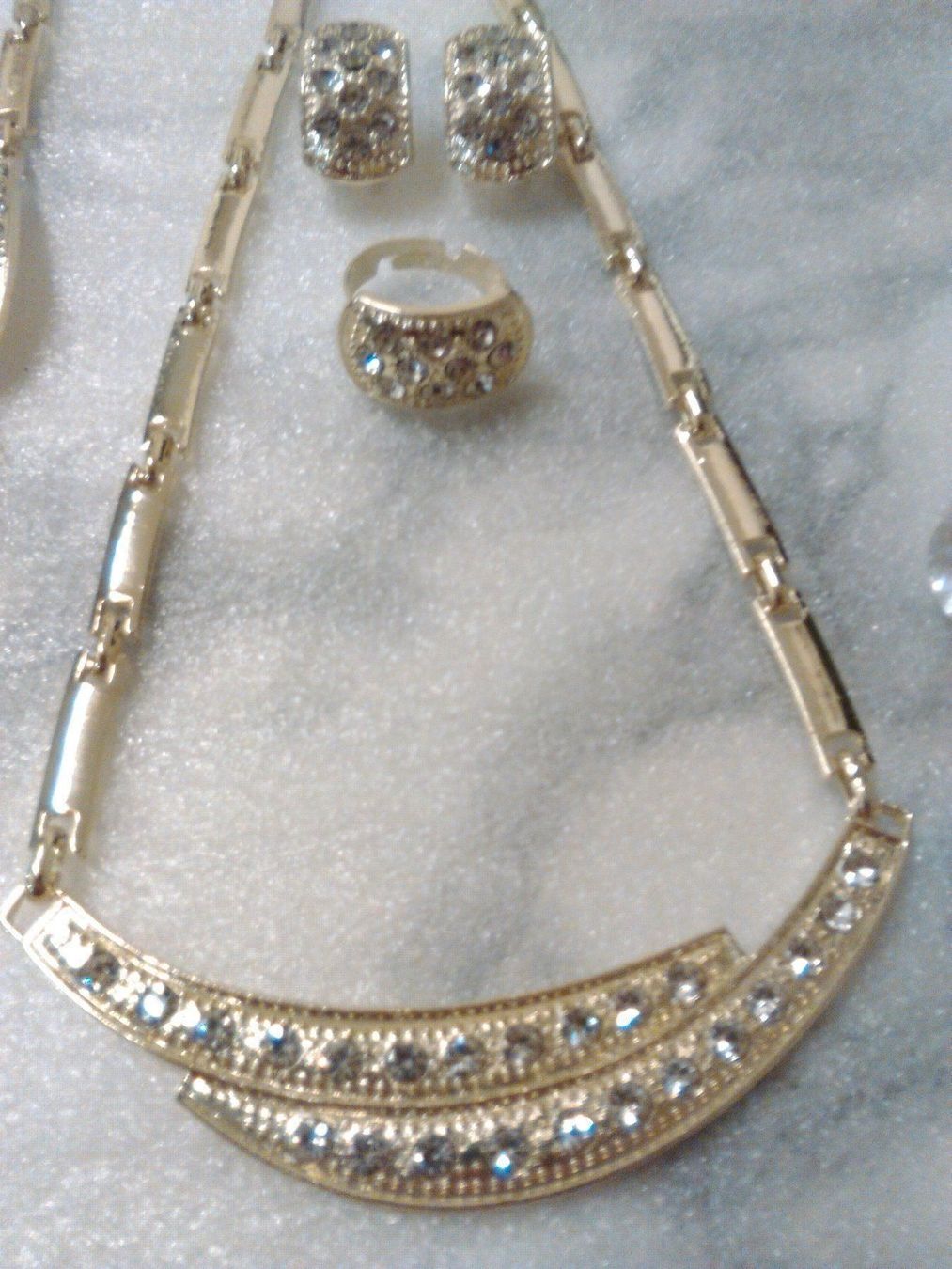 Catenine: set complete modeschmuck vergoldet – Nuovo (secondo la descrizione) da Basel venduto da bijoutrie_4 5