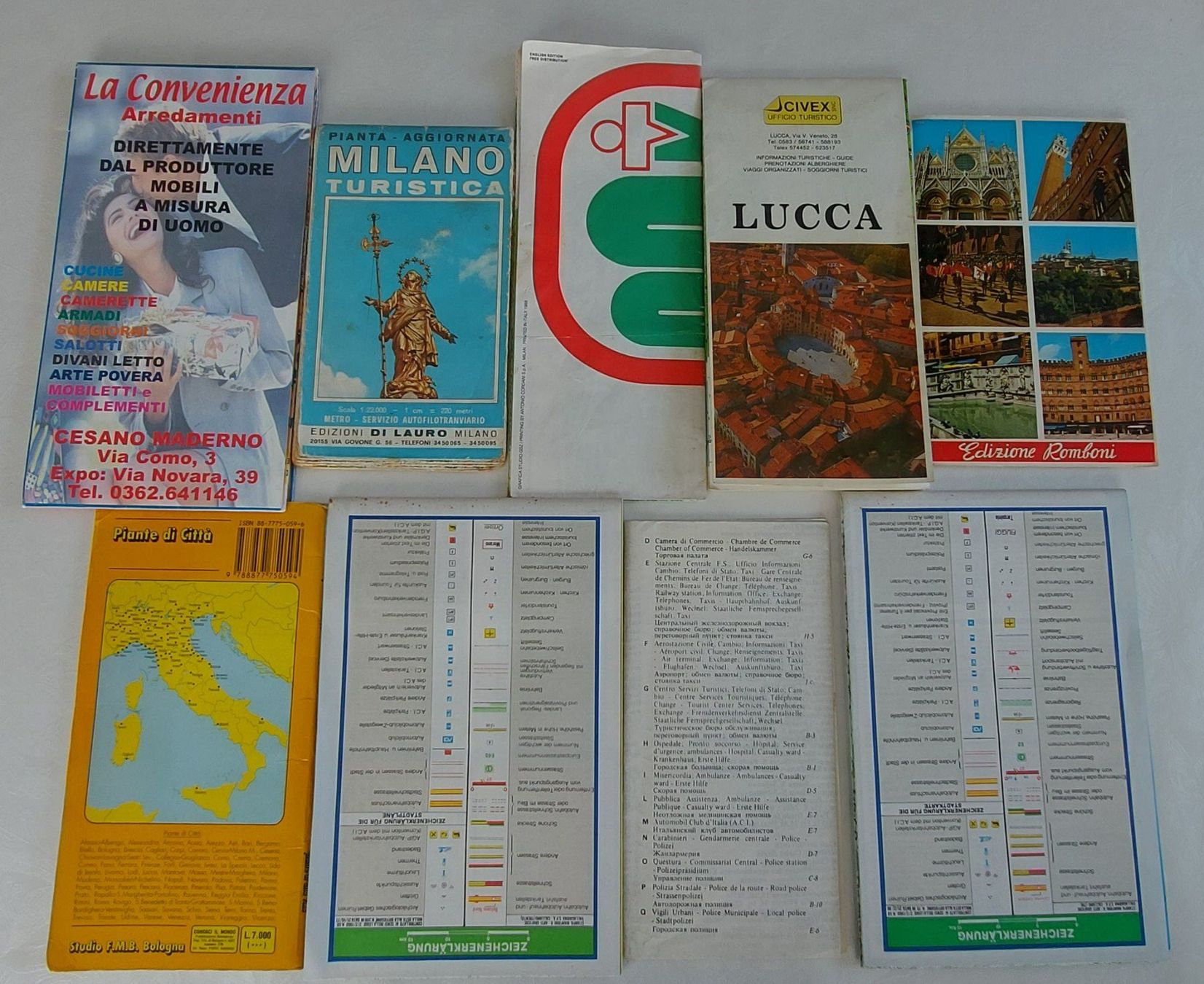 Cartine & Atlanti: 15 diverse Karten Europa, gemischt – Usato da Ittigen venduto da giallosole 1