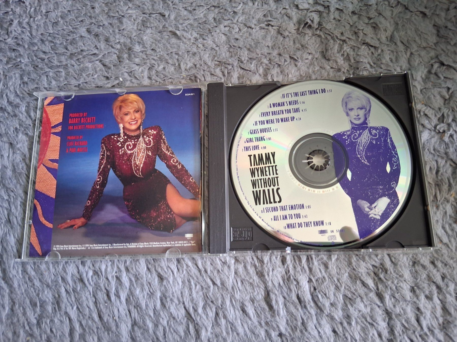 CD: TAMMY WYNETTE     WITHOUT WALLS    CD – Usato da Wetzikon ZH venduto da Ramones01 2