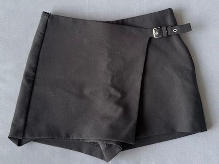 Black Tailored Shorts