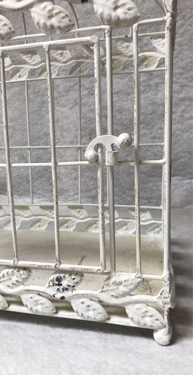 Gabbie, trasporto & Sicurezza: Vogelkäfig Shabby Chic – Nuovo (secondo la descrizione) da Hünenberg venduto da Smile77.. 3