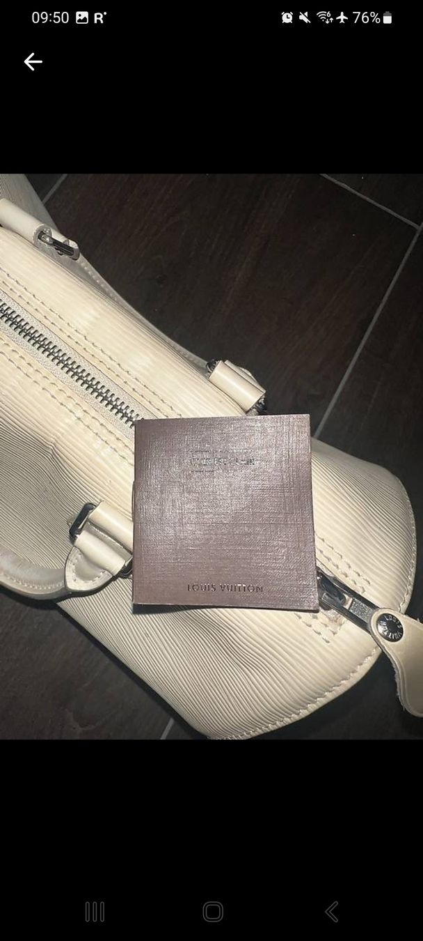Louis Vuitton Borse da donna: Louis Vuitton Speedy 25 Handtasche Weiss – Usato da Rebstein venduto da Soju3 3