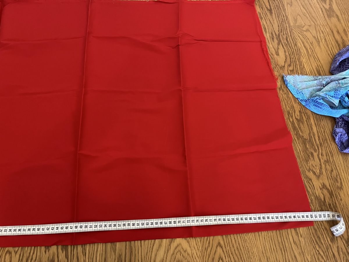 Tessuti: Viskosestoff rot 150 × 100 cm – Nuovo (secondo la descrizione) da Zürich venduto da car_cr6w 1
