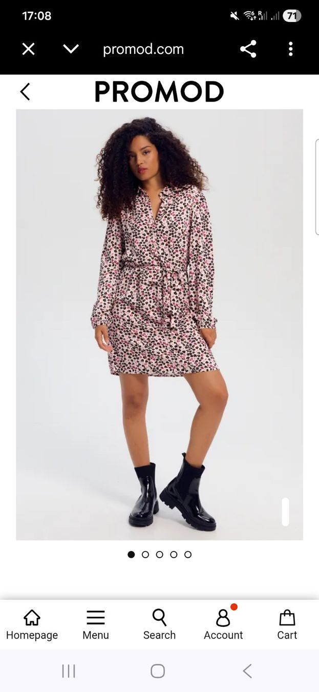 Promod Kleider: Promod dress 100% ecoviscose – Neu (gemäss Beschreibung) aus Genève von ele_b7wq