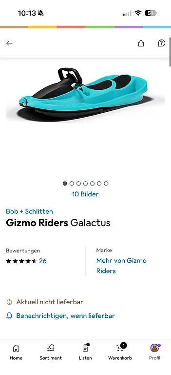 Slitta: BOB / Gizmo Riders – Nuovo (secondo la descrizione) da Schüpfen venduto da dub_svh2