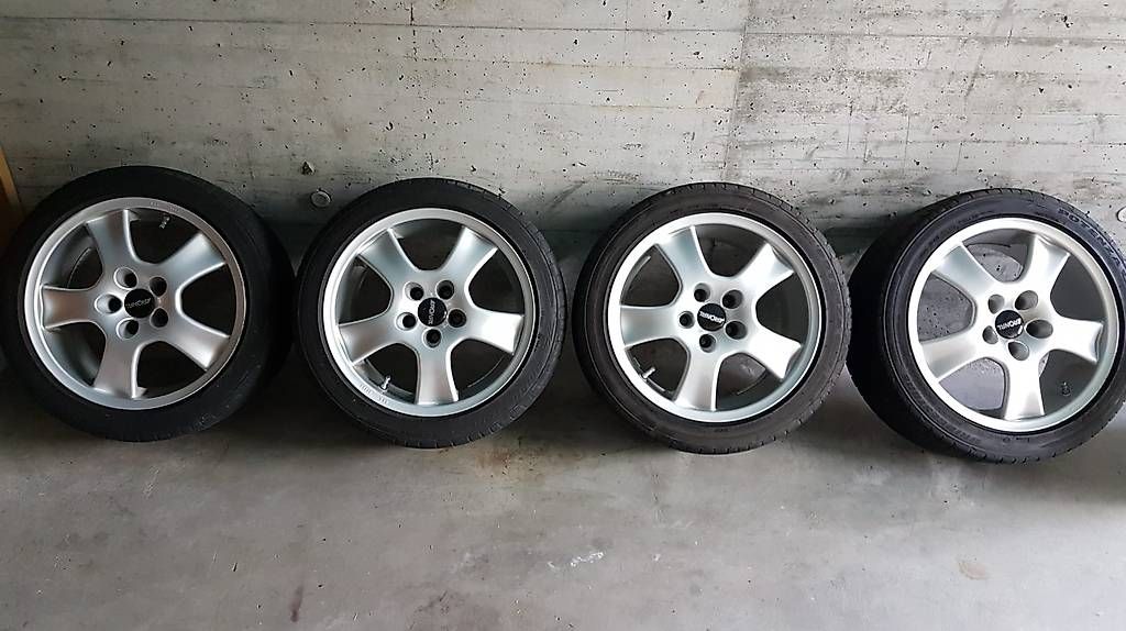Volkswagen Cerchioni: Gepflegte 17" Alufelgen Ronal – Usato da Merlischachen venduto da Bluestar90 2