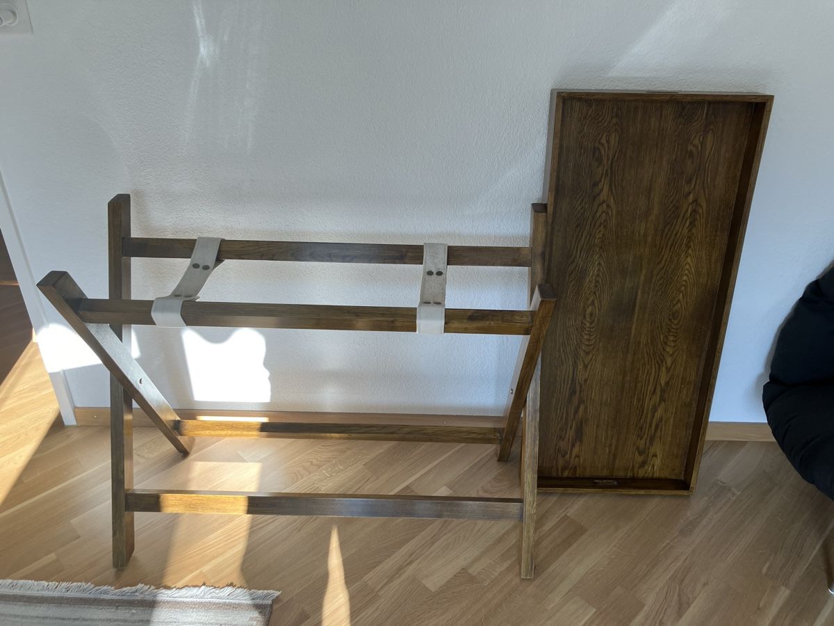 Tische: Glasstisch aus Holz – Gebraucht aus Stansstad von chr_7kfn 4