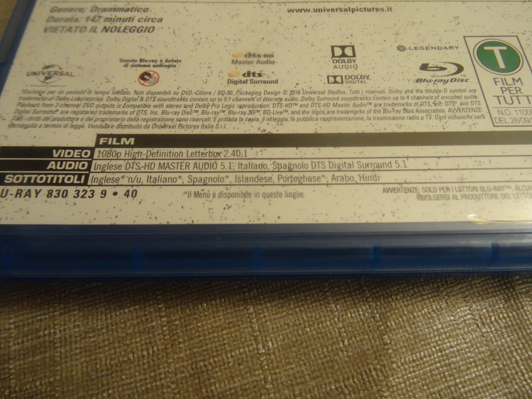Tutti i DVDs: Straight Outta Compton - Blu-ray  ENGLISCH ITALIENISCH – Usato da Olten venduto da Disc-Verkauf 3