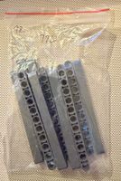 Lego 12 x Technic, Liftarm Thick 1 x 11 - 32525